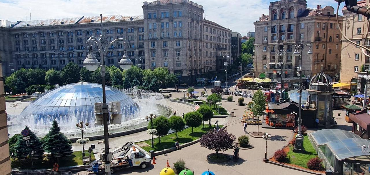 Home-Hotel Apartments On Maidan Nezalezhnosti Square Киев Екстериор снимка