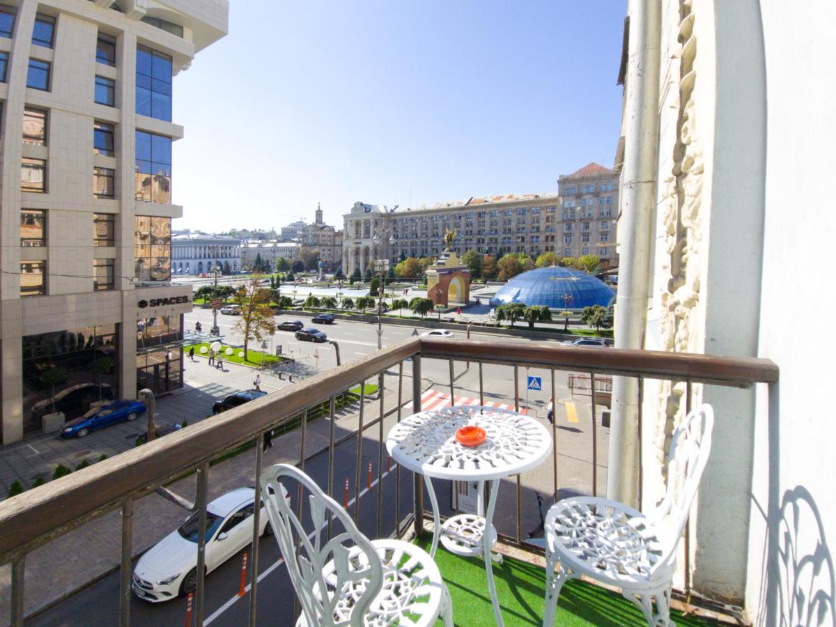 Home-Hotel Apartments On Maidan Nezalezhnosti Square Киев Екстериор снимка